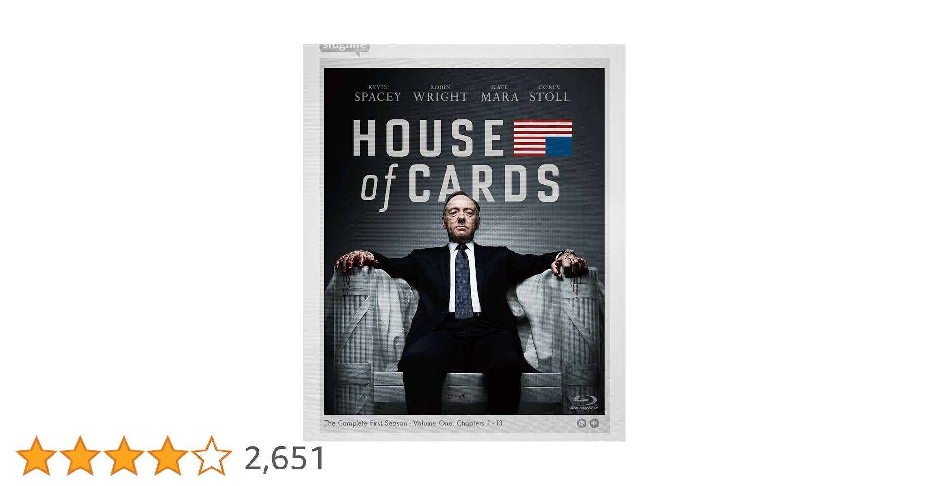 Amazon.co.jp: ハウス・オブ・カード 野望の階段 SEASON 1 Blu